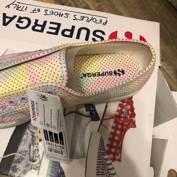 Superga made in Italy platform NIB sz 9 - Picture 2 of 4